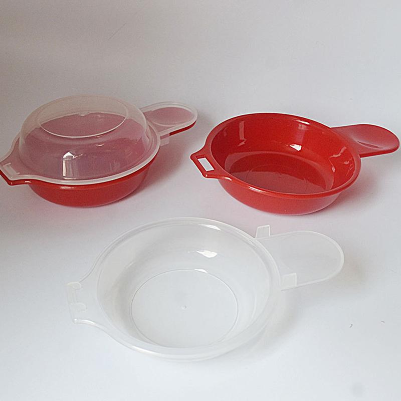 2Pcs/Set, Easy Eggwich Microwave Egg Cooker, Red And Clear, Kitchen Gadgets, Kitchen Accessories
