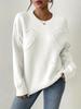 Women's 2025 Autumn/Winter Loose Knit Sweater – Casual, Versatile Pullover Style