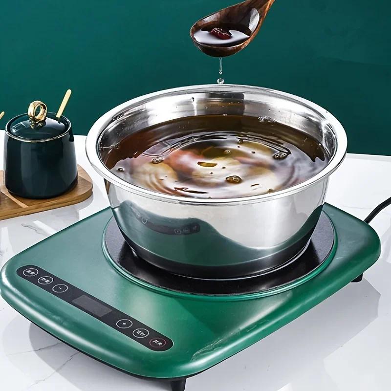 3 Piece Stainless Steel Mixing Bowl Set with Multifunctional Strainer for Fruit Veg Wash Slice