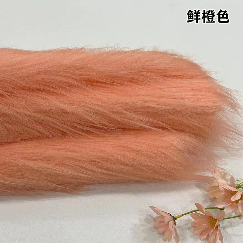 

(50cm X 180cm) 12cm Long Rabbit Faux Fur Fabric 50x170cm for Patchwork Sewing Material Garment Diy Home Decoration 50x180cm