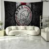 AFC Ajax Logo Wall Tapestry Aesthetic Wall Hanging Printed Fabric Blanket Decorative Tapestries for Bedroom Living Room Home Decor