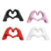 Resin Heart Hand Statues Finger Decoration Hand Love Figurines Love Gesture Sculpture  Bedroom