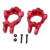 2PCS Metal Front C Hubs Caster Blocks Spindle Carrier for Losi Lasernut U4 1Celsius10 RC Car