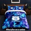 Everton Football Design Bed Bedding Set 1 Duvet Cover + 2 Pillowcases Soft Breathable Household Bed Linens