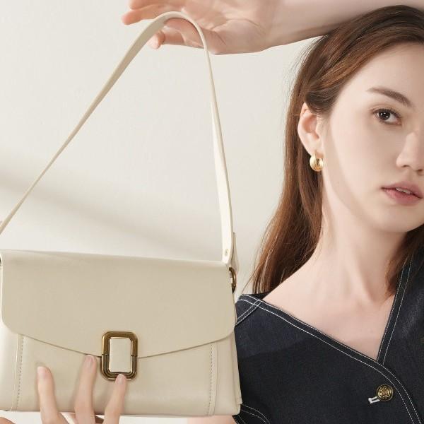 Wszechstronna Modna Torba na Ramię Pod Pachę Nowa Skórzana Torba Do Ręki Damska Torba na Ramię