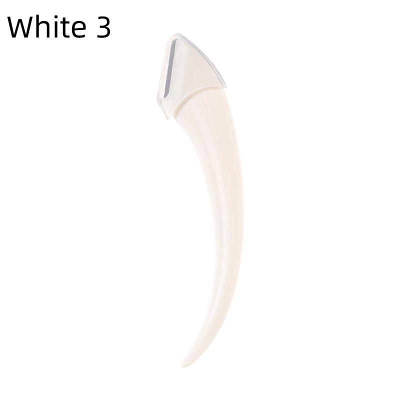 Lightweight Scissors Small Macro Eyebrow Trimmer Beginner Eyebrow Trimmer Set Suitable For All Eyebrow Shapes Salon Use 3 белый