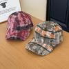 New Classic Plaid Couple Hole Baseball Cap Women Small Face On The Streets In Autumn And Winter Thickened Warm Baseball Cap Men