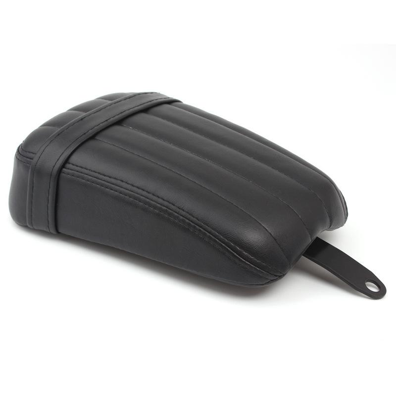 Motorcycle Rear Passenger Seat Pillion For Harley Davidson Softail Slim FLSL Street Bob FXBB 2018 PU Leather