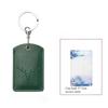 1PCS Access Card Case PU Leather Door Lock Access Case Multifunctional Key Chain Mini Key Ring Access Card Bag