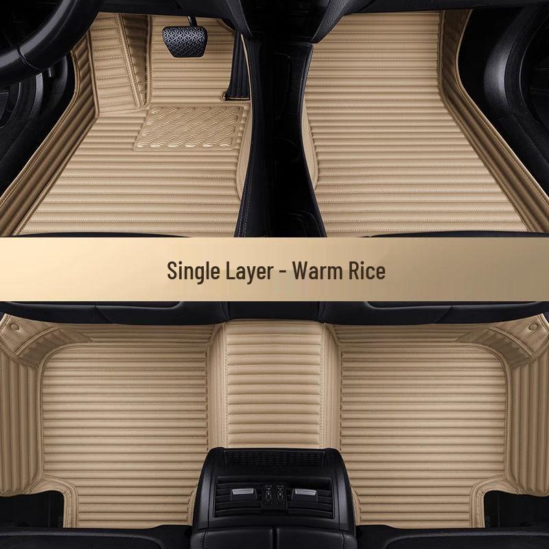 Volkswagen Car Floor Mats: Wear-Resistant, Custom-Fit for 2023 Models, Decorative and Durable.