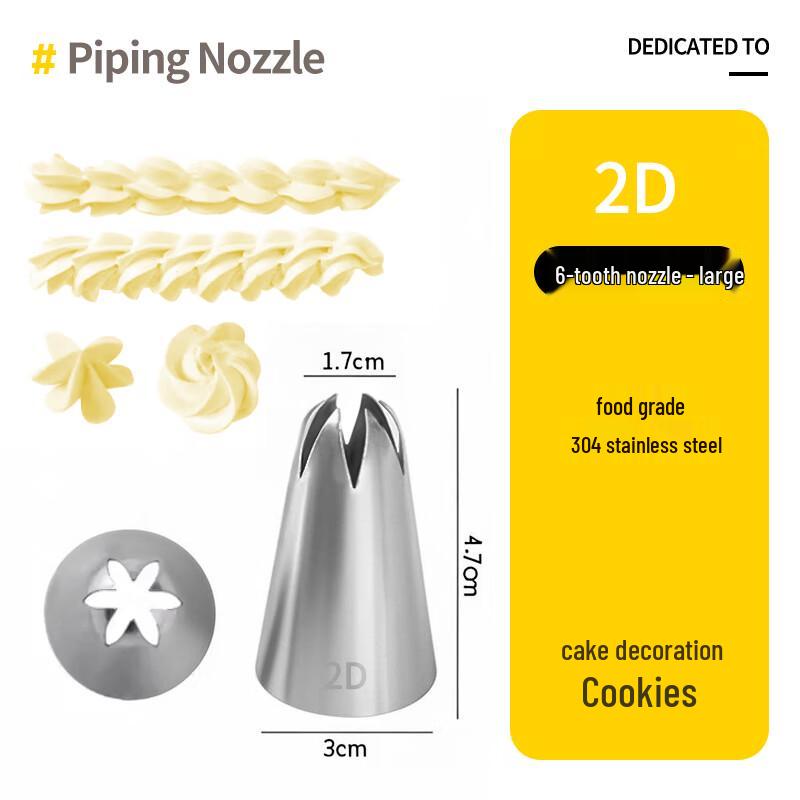 

Zhaoran 304 Stainless Steel Cake Decorating Piping Nozzle