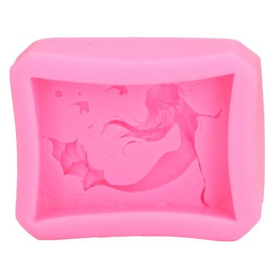 Fondantformen Rosa Niedliche Form Eleganter Stil Weich Bequem Waschbar Reinigbar Küchenwerkzeug zur Kuchendekoration