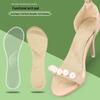 Women's Transparent High Heel Insole: Soft, Non-Slip, Arch Support Pad for Summer Sandals
