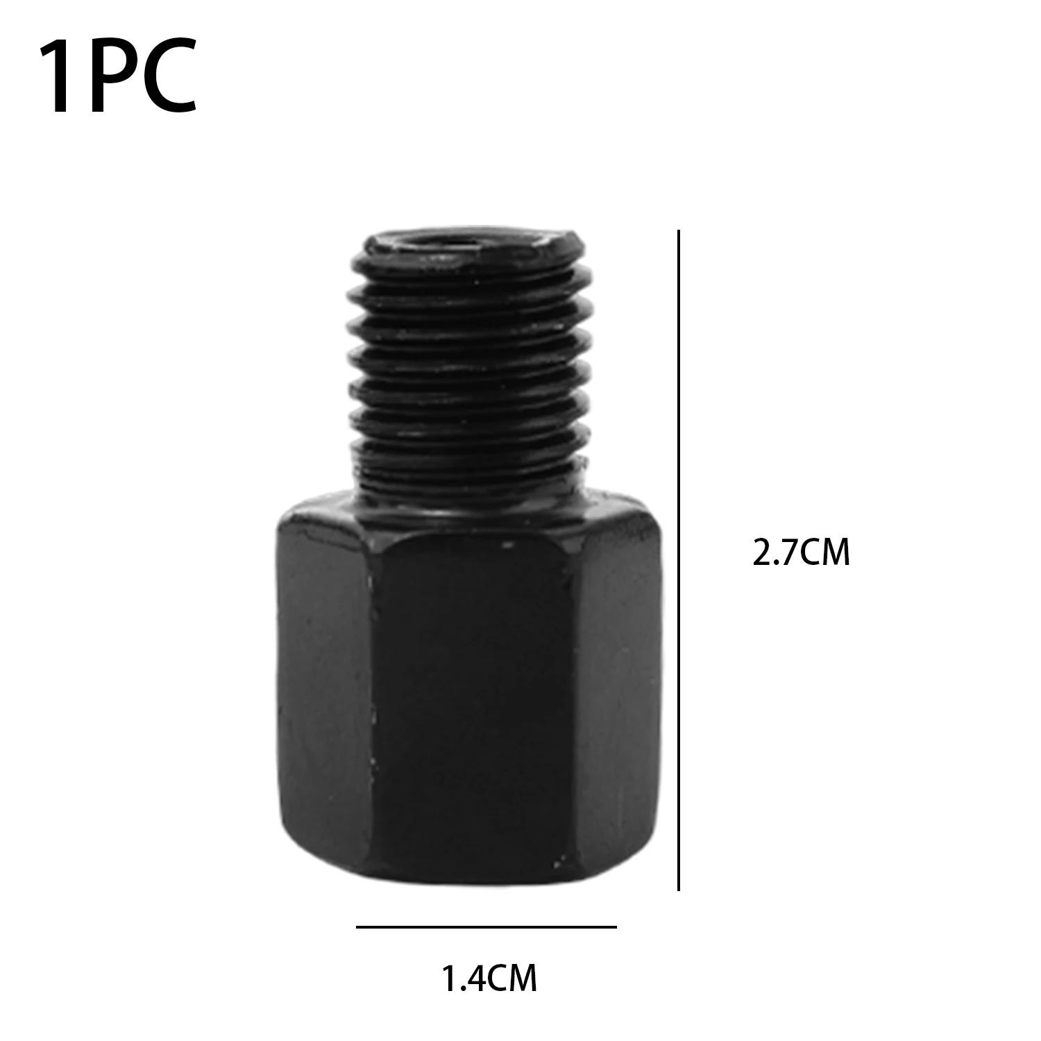 1/2/4PCS Motorcycle Black Mirror Conversion Bolt Clockwise Counterclockwise Right Left Thread Mirror Adapter Screw Parts