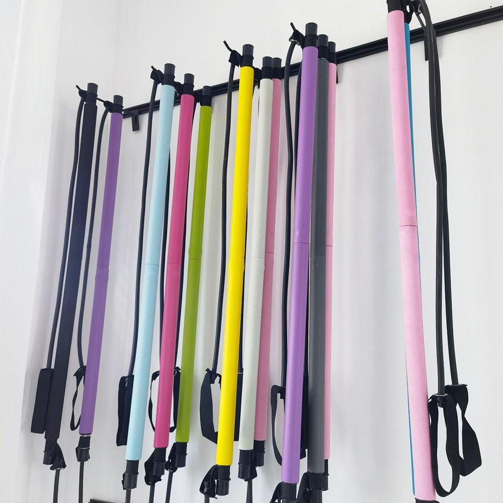 Elasticity Adjustable Exercise Stick Fitness Stick Stretch Belt Pedal Exerciser  Gym Body Workout