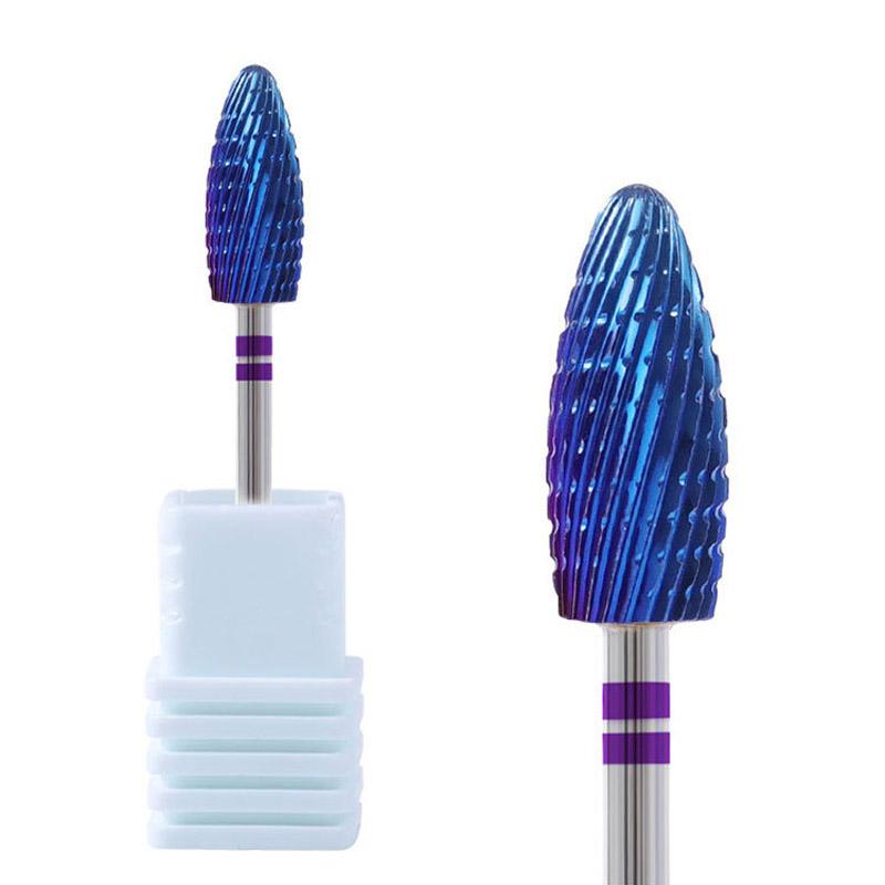 Electric Nail Art Drill Tungsten Carbide Polishing Grinding Head For Manicure Milling Cutters Polishing Tools