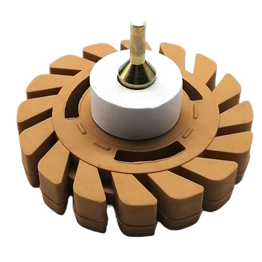 4-Zoll Lackreiniger Pneumatisches Grafikentfernungswerkzeug Autopolierhilfswerkzeug Gummischeibe Aufkleberradierer für Autos/Wohnmobile/Boote