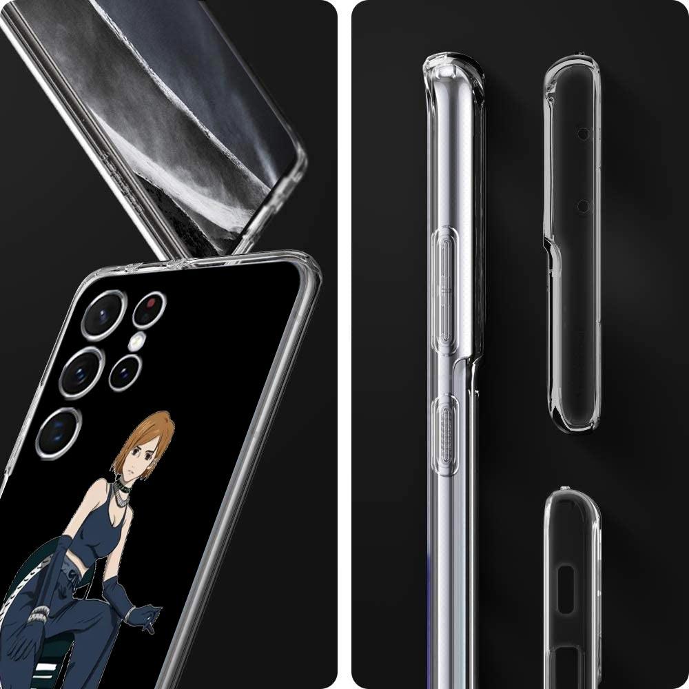Módní Jujutsu Kaisen Cool pouzdro na telefon pro Samsung Galaxy S22 5G S20 Ultra S21 FE 5G S10E S9 S8 S10 Plus Note 20 10 Průhledný kryt