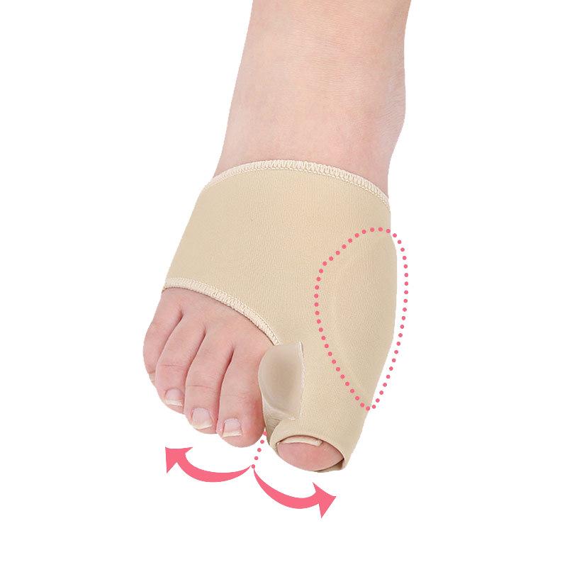 SEBS Bunion Corrector & Metatarsal Pad for Day/Night Use - Toe Separator & Protector Sleeve