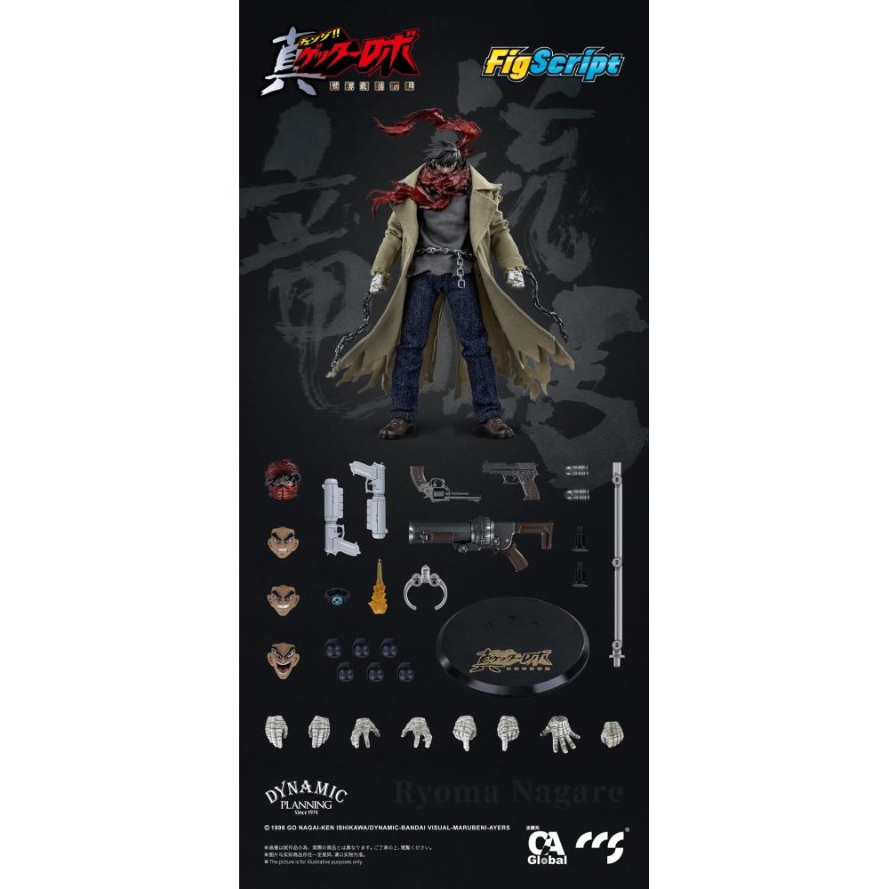 Getter Robo 1 12 CA globAl Ltd. X CCstoys figsCript Serie Getter Robo ArmAgeddon ryomA nAgAre