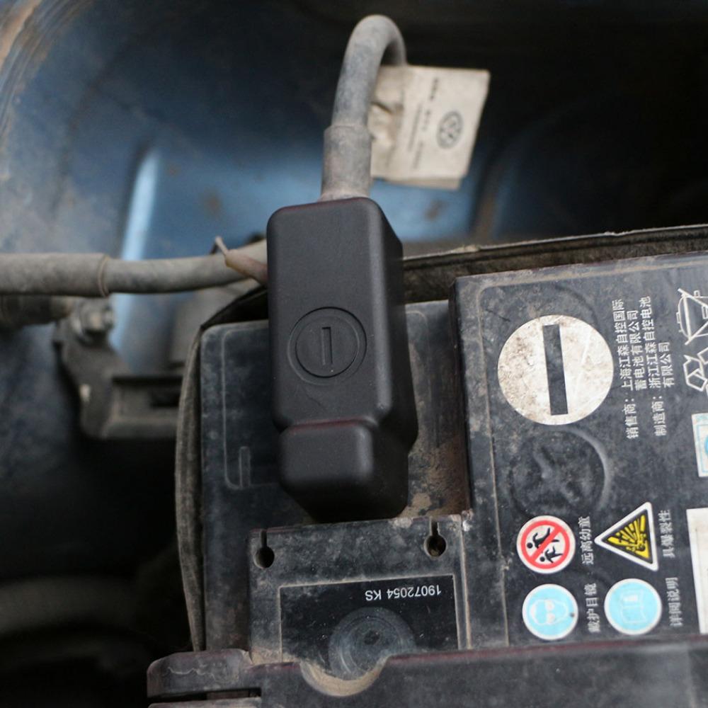 Car Battery Anode for Volkswagen VW Vento Polo Hatch Sedan Notch Skoda Fabia Rapid Negative Electrode Protector Cover Covers Cap