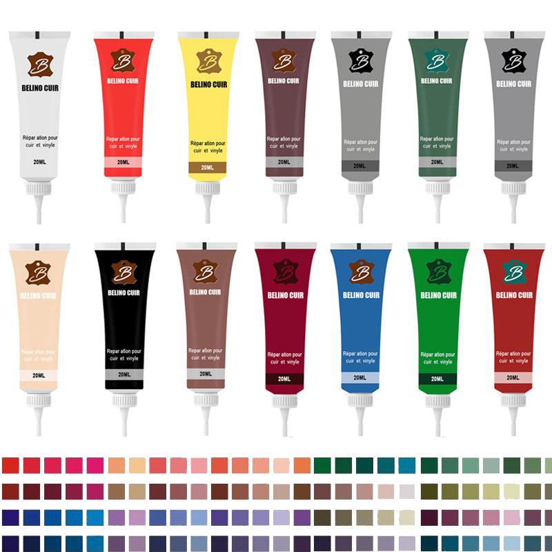 

20 мл кожаная отделка автомобильной краски ремонт гель автокресло кожа дополнительная восстанавливающая кремовая паста автомобильная краска уход за автомобилем
