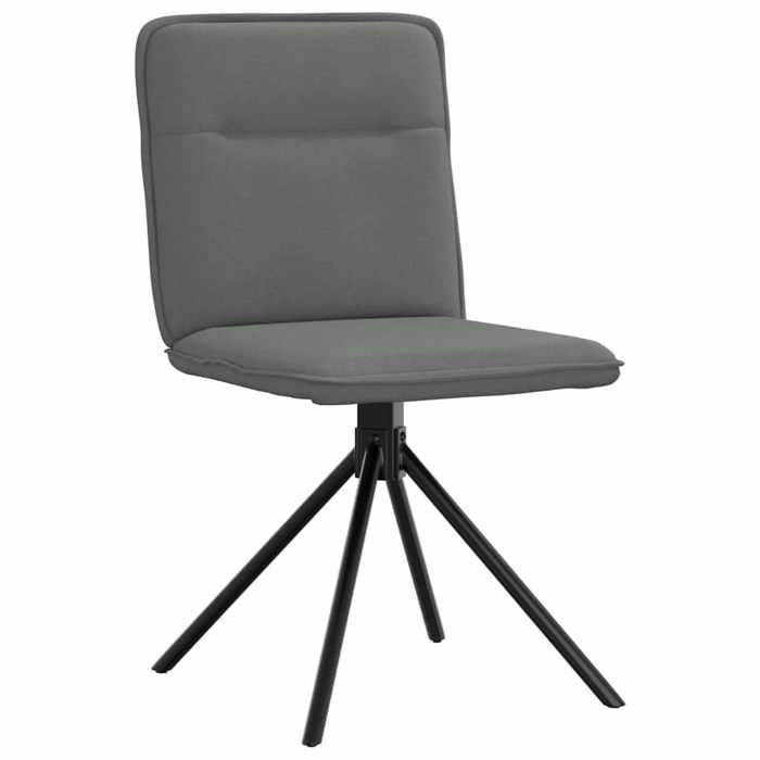 VidaXL Chaises à manger lot de 6 gris foncé tissu 3315603