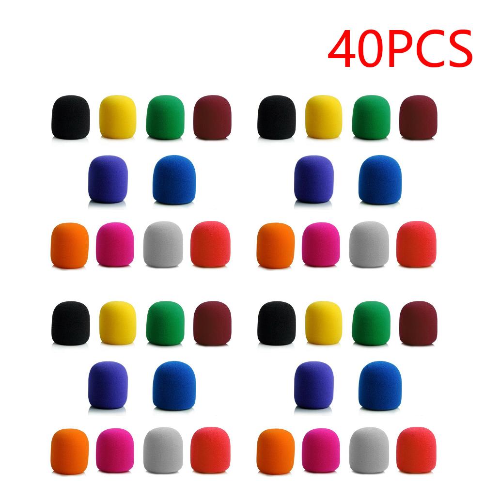 Mic Foam Microphone Sponge Covers Professional Studio Windscreen Shield Handheld Microphone DJ Windproof Mic Sleeve