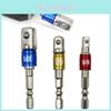 Versatile 3-piece Socket Drill Bit Adapter Set For Impact Driver And Wrench Extension