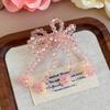 Beaded Floral Shoe Clips Colorful Flower 3D Tassel Shoe Diy Decorations For Woman Korean Jelly Shoes Accessories