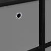 Sideboard with Drawers Black Oak Effect 68.5 x 32 x 67 cm