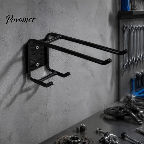Garage Tool Organizer Rack U-Shaped Storage Utility Hook, Heavy Duty Carbon Steel Hanger, Wall Mount Racks Mounted Space Saving Holder for Extension