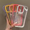 Soft Card Bag Candy Transparent Phone Case For iPhone 11 12 13 14 15 16 Pro Max Plus X Xs XR Max Bumber Back Cases Cover