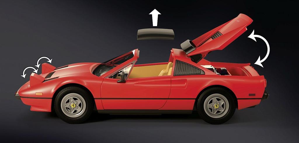 Playmobil Magnum P.I. Ferrari 308GT