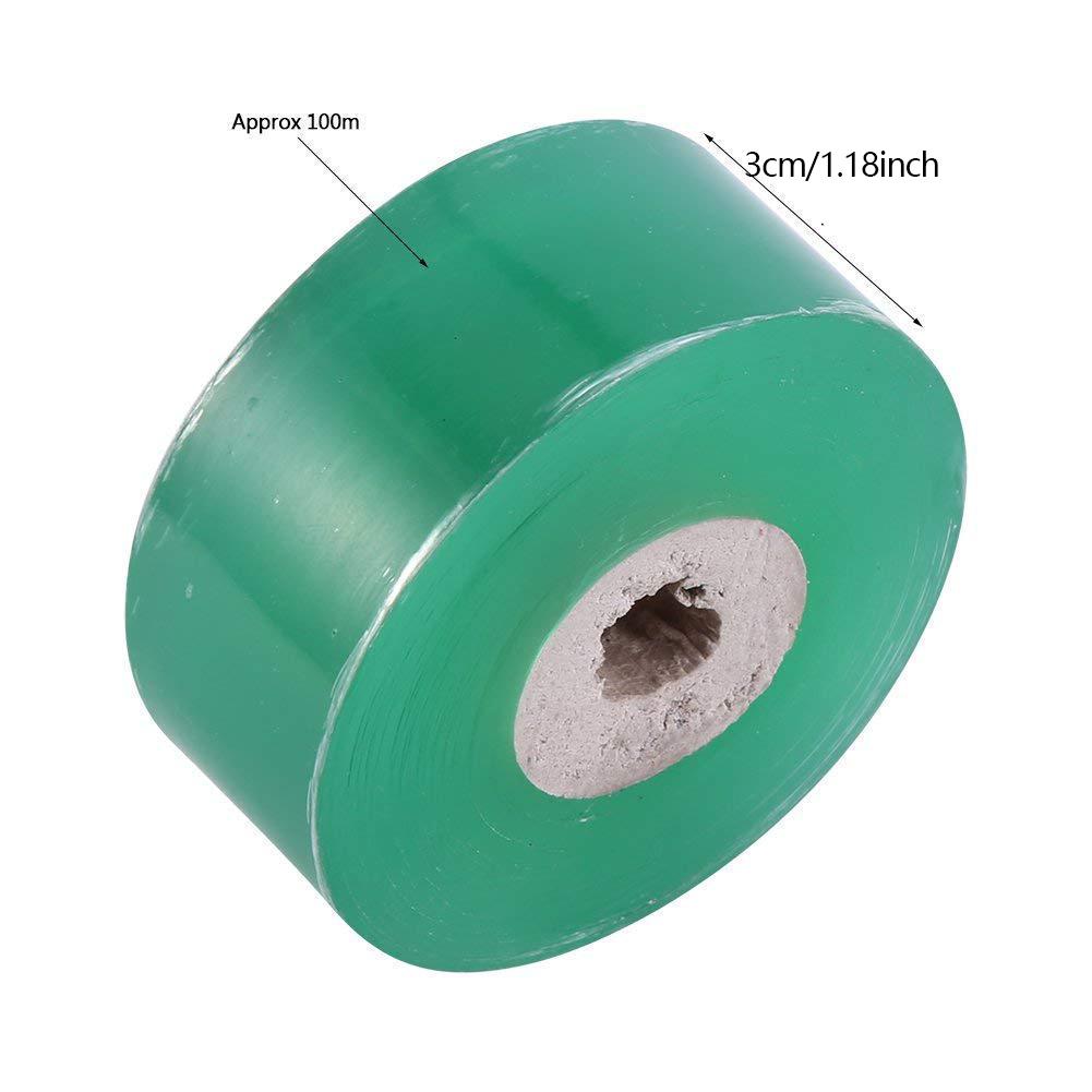 5pcs Grafting Film Stretchable Garden Grafting Tape Plants Repair Tapes for Floral Fruit Tree and Poly Budding Tap