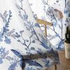 Pflanzen Blumen Aquarell Tüll Vorhänge für Wohnzimmer Sheer Vorhang für Schlafzimmer Küche Jalousien Voile Vorhänge
