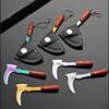 Portable Mini Sickle Pocket Knife Stainless Steel Camping EDC Knife Peeling Machine Fixed Blade Wooden Handle Kitchen