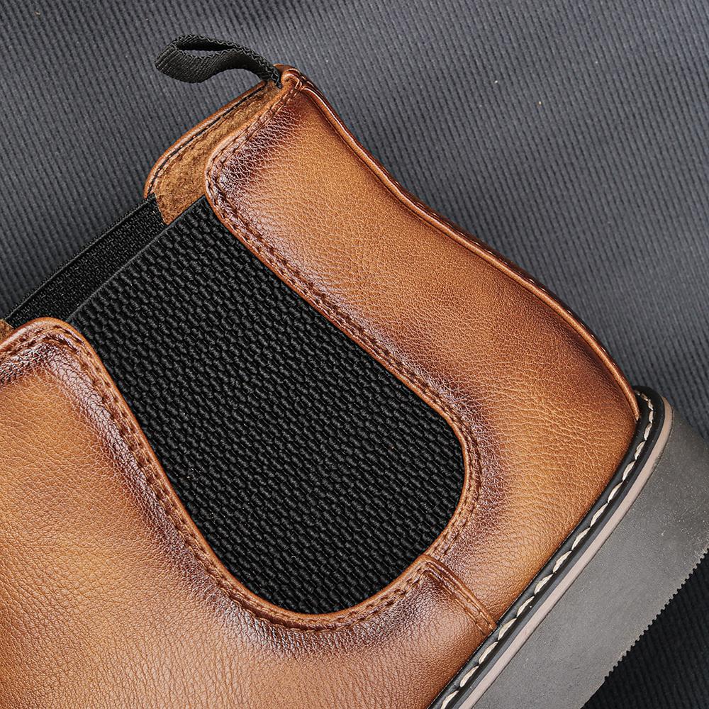 Retro Comfortable Men's Chelsea Boots Fashion Men Boots