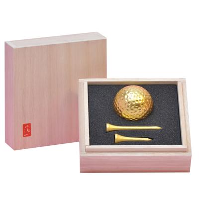 Hakuichi Tee de Bola de Golfe 43mm 40mm e 60mm & Conjunto, Único, Dourado, Diâmetro da Bola, Diâmetro dos Tees, A125-99021
