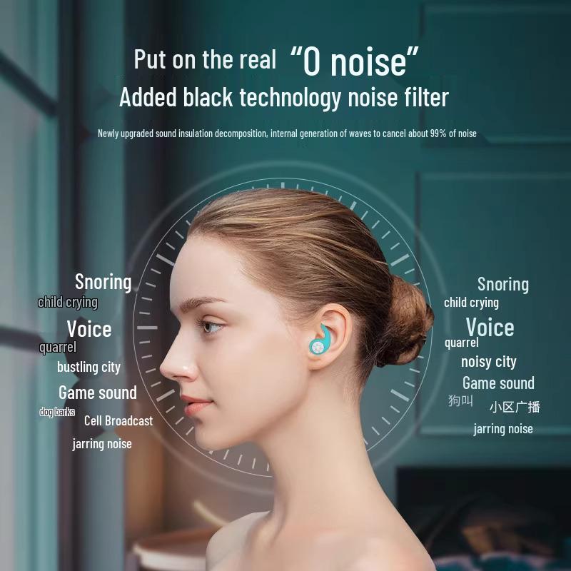 Professional Waterproof Soundproof Earplugs for Bathing and Swimming