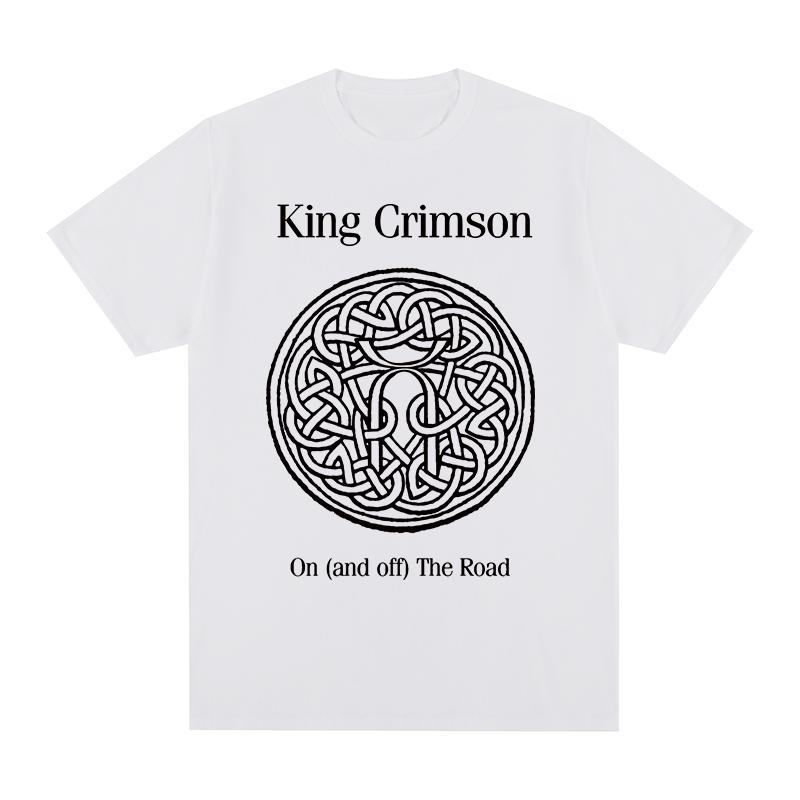 King Crimson Discipline t-shirt bomull herr t-shirt ny T-shirt dam toppar