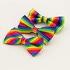 Bow tie, unisex, rainbow, colorful, single, for weddings, graduations, chorus.
