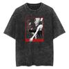 Dandadan Okarun T-shirt Men Japanese Anime Streetwear T Shirt Harajuku Cotton Short Sleeve Casual Clothing Summer Tops