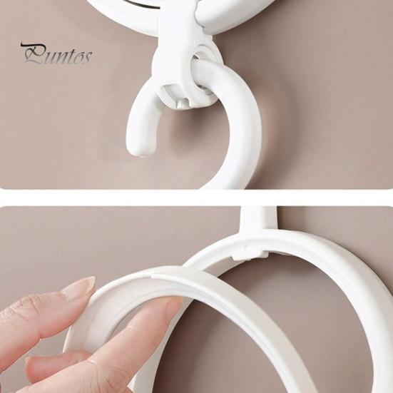 Wieszak na czapkę bejsbolową Organizator Okrągłe drzwi z tyłu Wielofunkcyjna peruka Kapelusz z daszkiem Szalik Torba na ubrania Wyświetlacz Uchwyt ścienny Wieszak ścienny