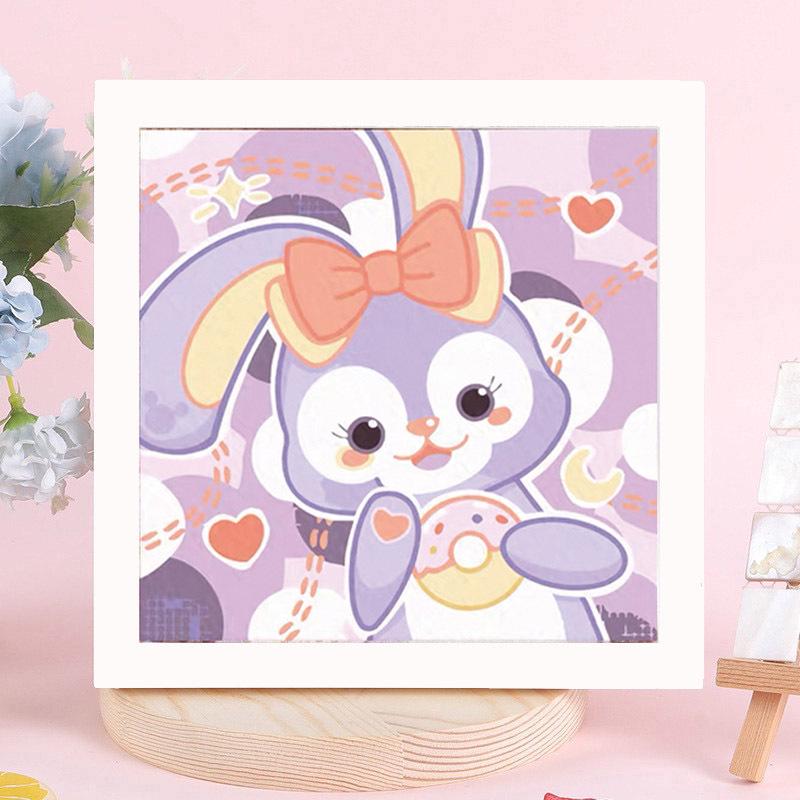 Sanrio Children's Diamond Painting with Frame Stickers - DIY Handmade Gift Set