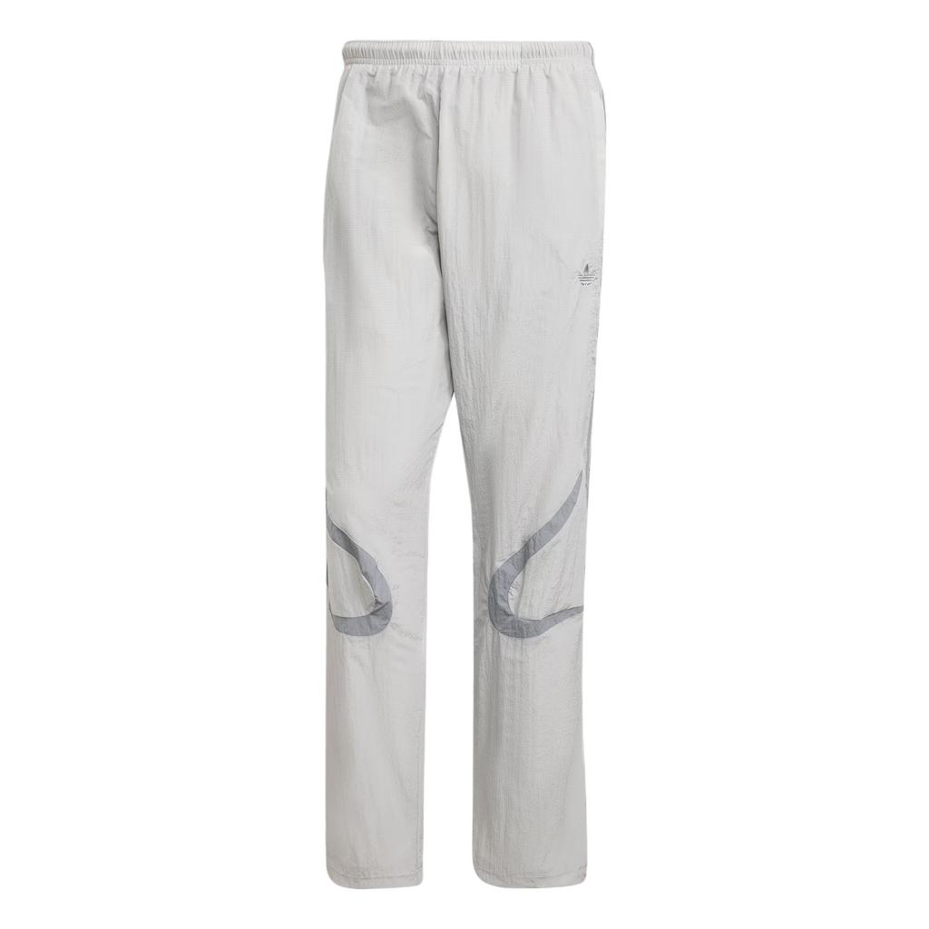 Adidas Originals Adicolor 2000s Track Tracksuit Bottoms Loose Comfortable Versatile Mid-Rise Knitted Sports Pants Men Bottoms Light-Gray Gray JP1135