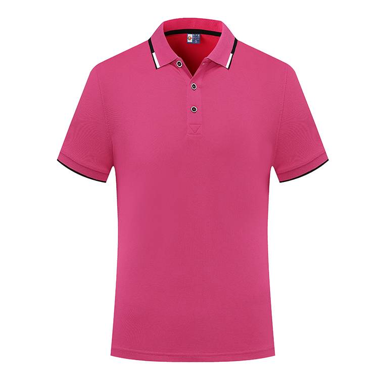 HBT 603 200G Silk Cotton Double Collar Lapel POLO Shirt