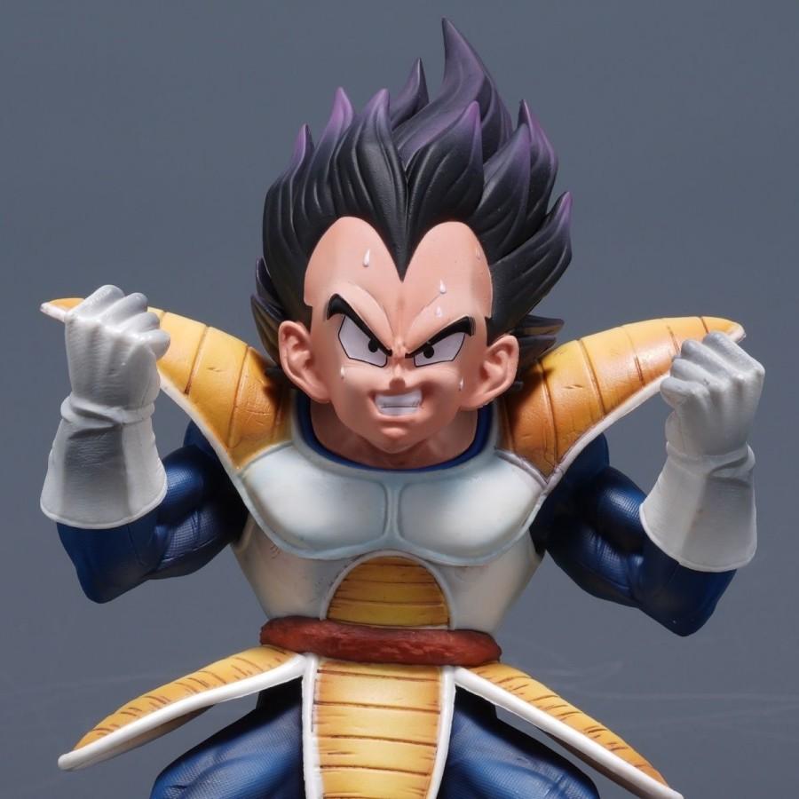 22cm Dragon Ball GK Vegeta Anime Action Figure Double Head Deluxe Edition Collectible Model Decoration Gift
