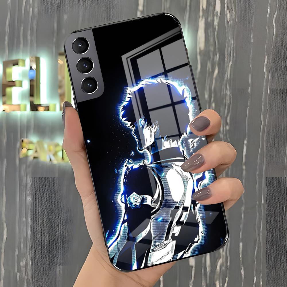 Comics B-Blue Lock Phone Case For Samsung A25 A13 A33 5G A54 A36 A35 A56 A52 A14 Shockproof Glass Cover