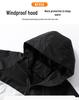 Unisex Color Block Windproof Jacket for Outdoor Sports and Mountaineering